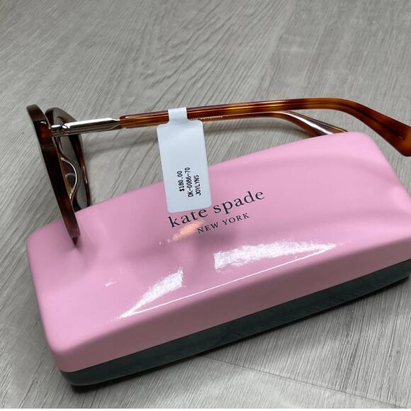 Kate Spade  50MM DARK HAVANA Round Sunglasses